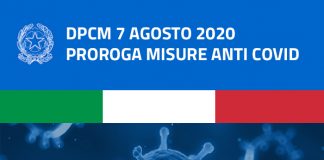 DECRETO DEL PRESIDENTE DEL CONSIGLIO DEI MINISTRI 7 agosto 2020