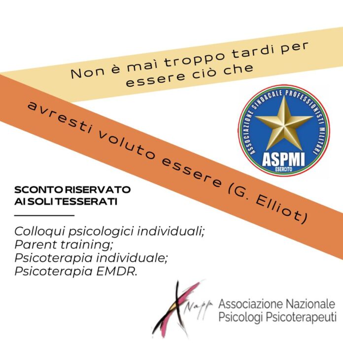 ASPMI e l’Associazione Nazionale Psicologi e Psicoterapeuti insieme per i militari e per le loro famiglie