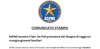 ASPMI incontra il Sen. De Poli promotore del Disegno di Legge sui ricongiungimenti familiari