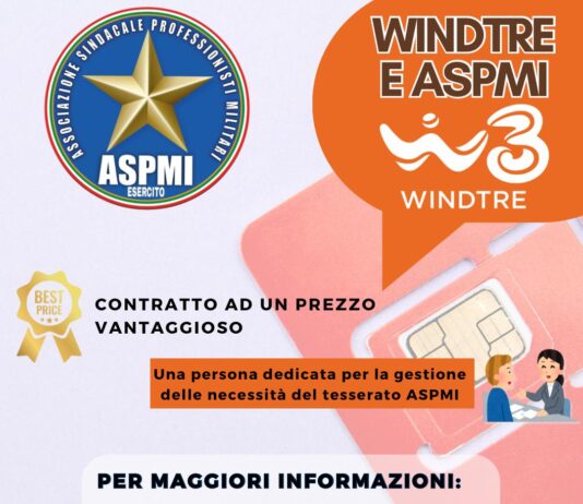 WindTre, convenzione ASPMI su telefonia, Internet, Gas, Luce e accessori