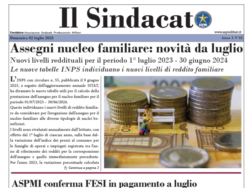 Il Sindacato Anno 1 Numero 21