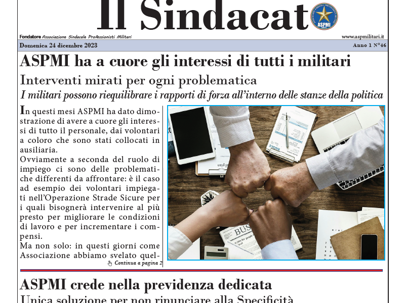 Il Sindacato Anno 1 Numero 46