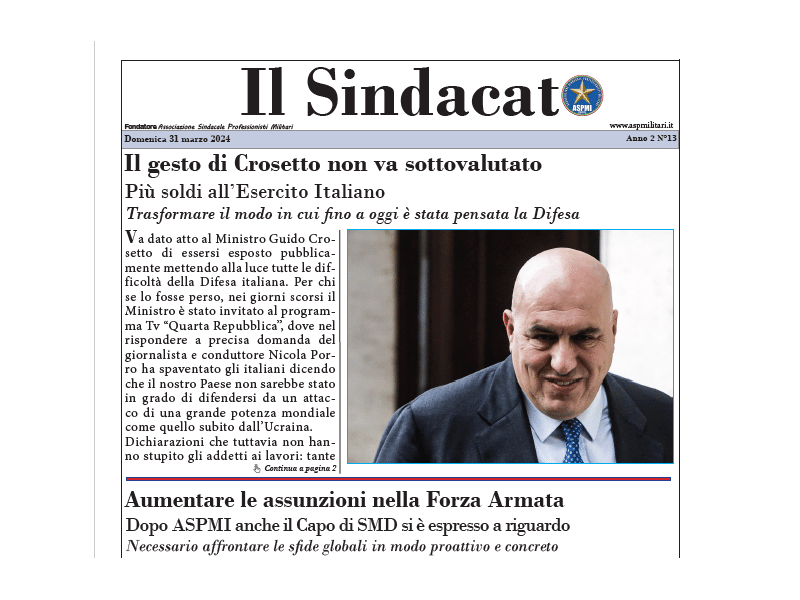 Il Sindacato Anno 2 Numero 13