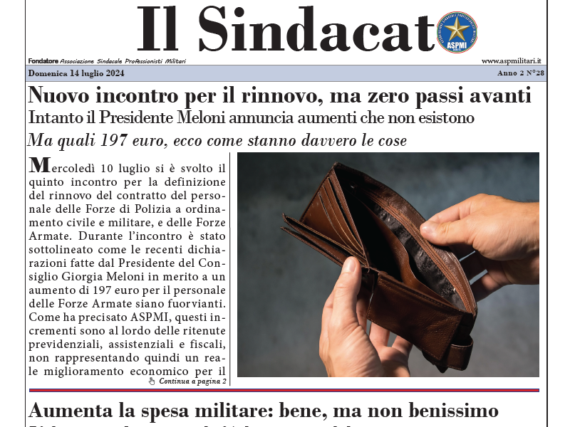 Il Sindacato Anno 2 Numero 28