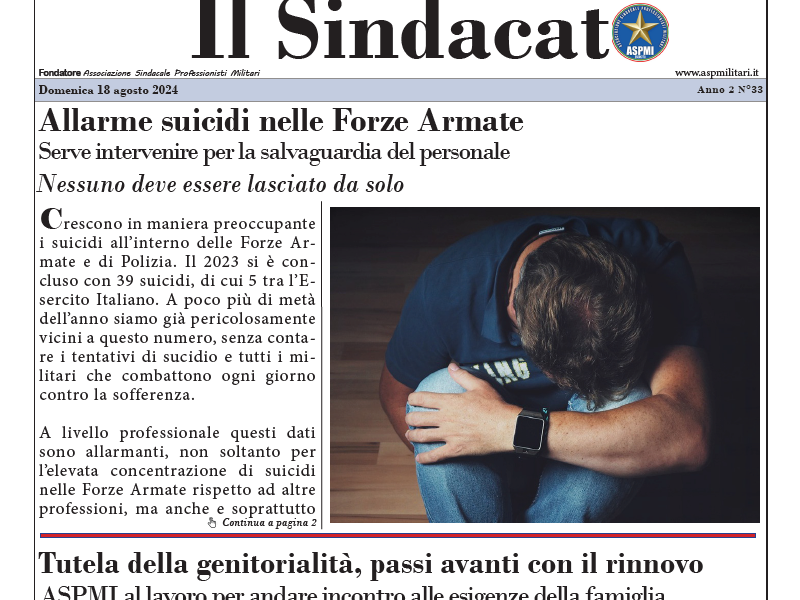 Il Sindacato Anno 2 Numero 33