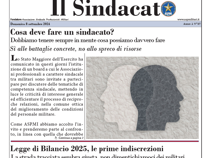 Il Sindacato Anno 2 Numero 36