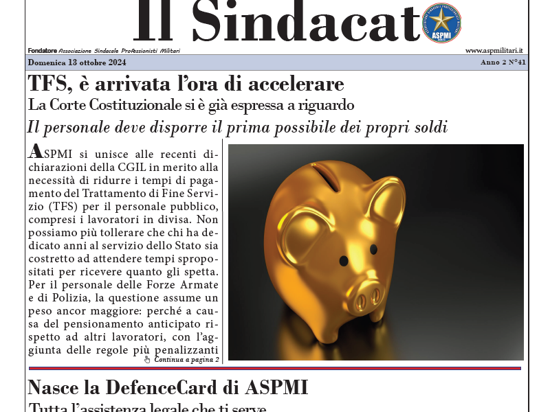 Il Sindacato Anno 2 Numero 41