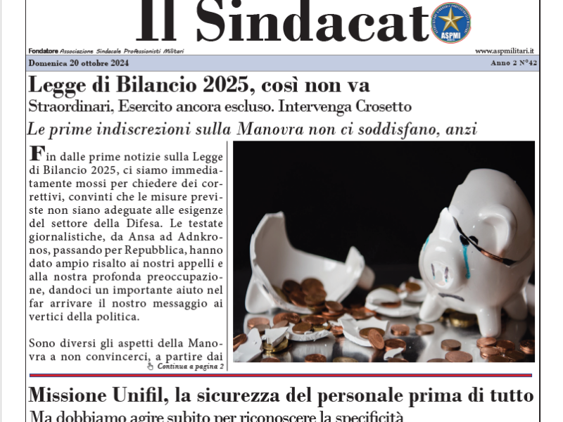 Il Sindacato Anno 2 Numero 42