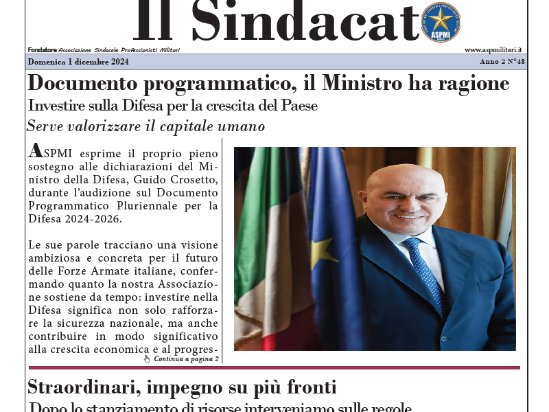 Il Sindacato Anno 2 Numero 48