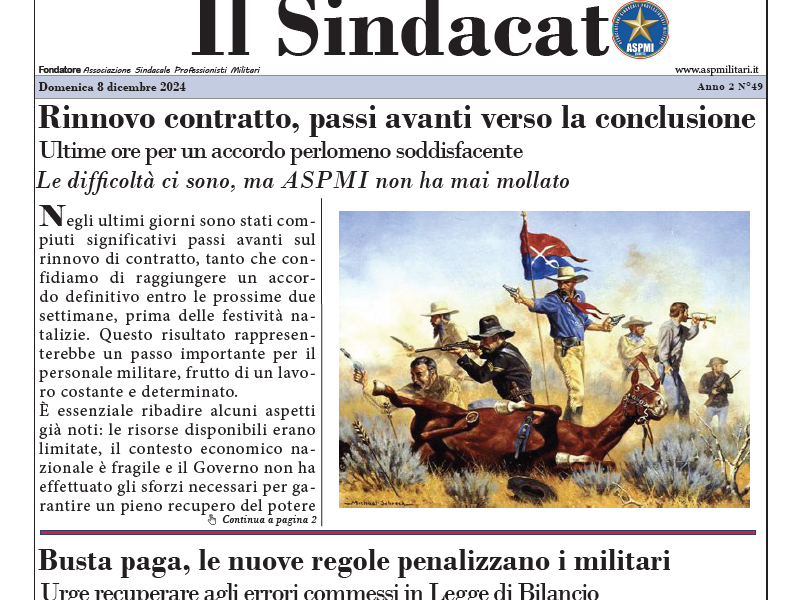 Il Sindacato Anno 2 Numero 49