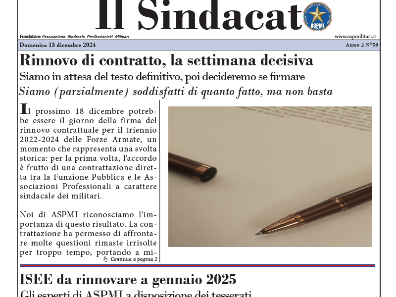 Il Sindacato Anno 2 Numero 50