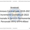 Arretrati e Incrementi contrattuali aggiornati al 1 Giugno 2022